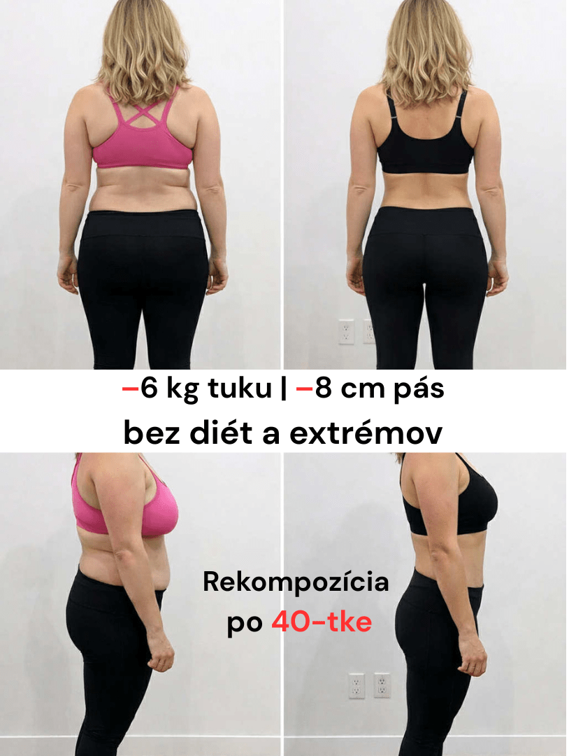 Výsledok klientky po 40-tke